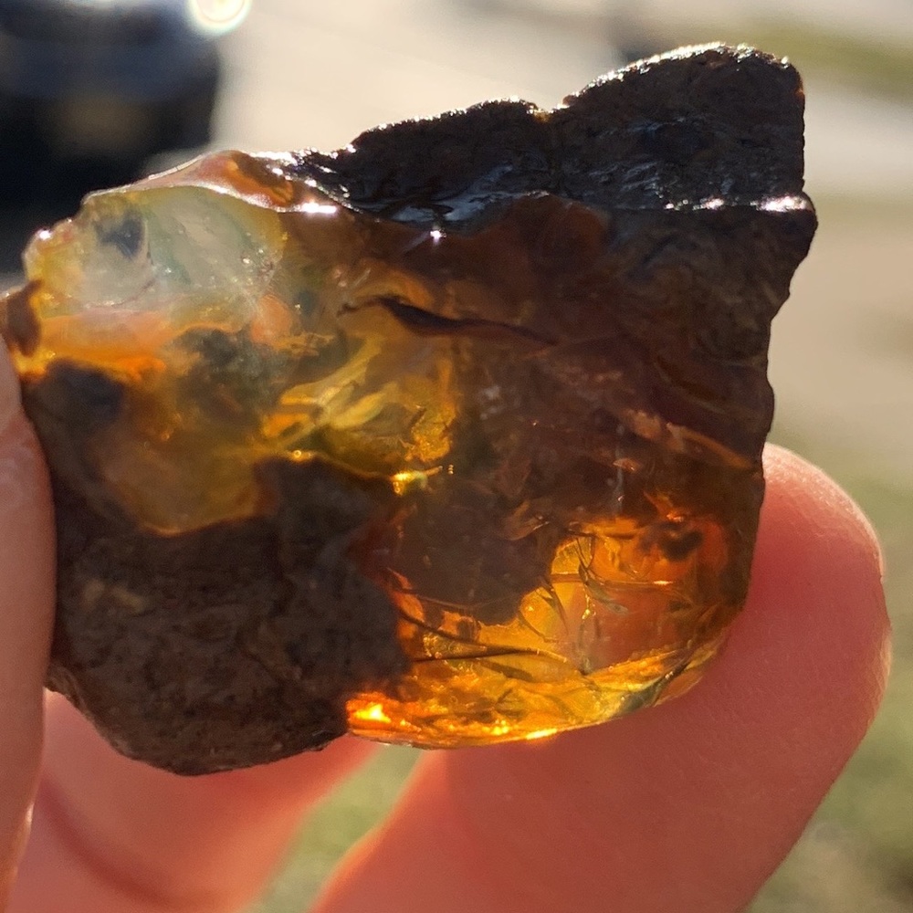 Crystal Opal 51.25Ct Natural Ethiopian Water Crystal Opal Specimen - Picture 4 of 17